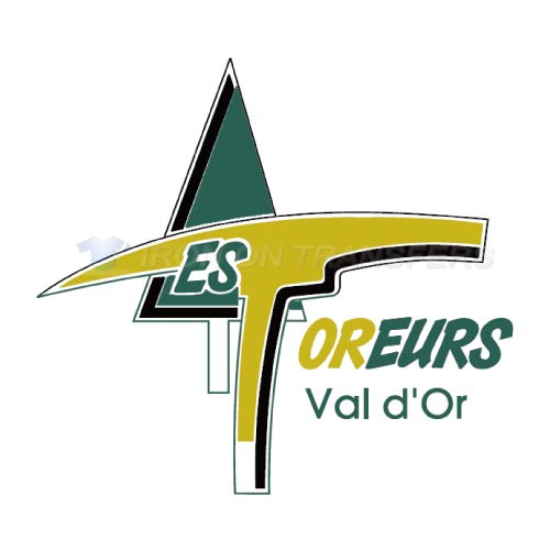 Val-d Or Foreurs Iron-on Stickers (Heat Transfers)NO.7479
